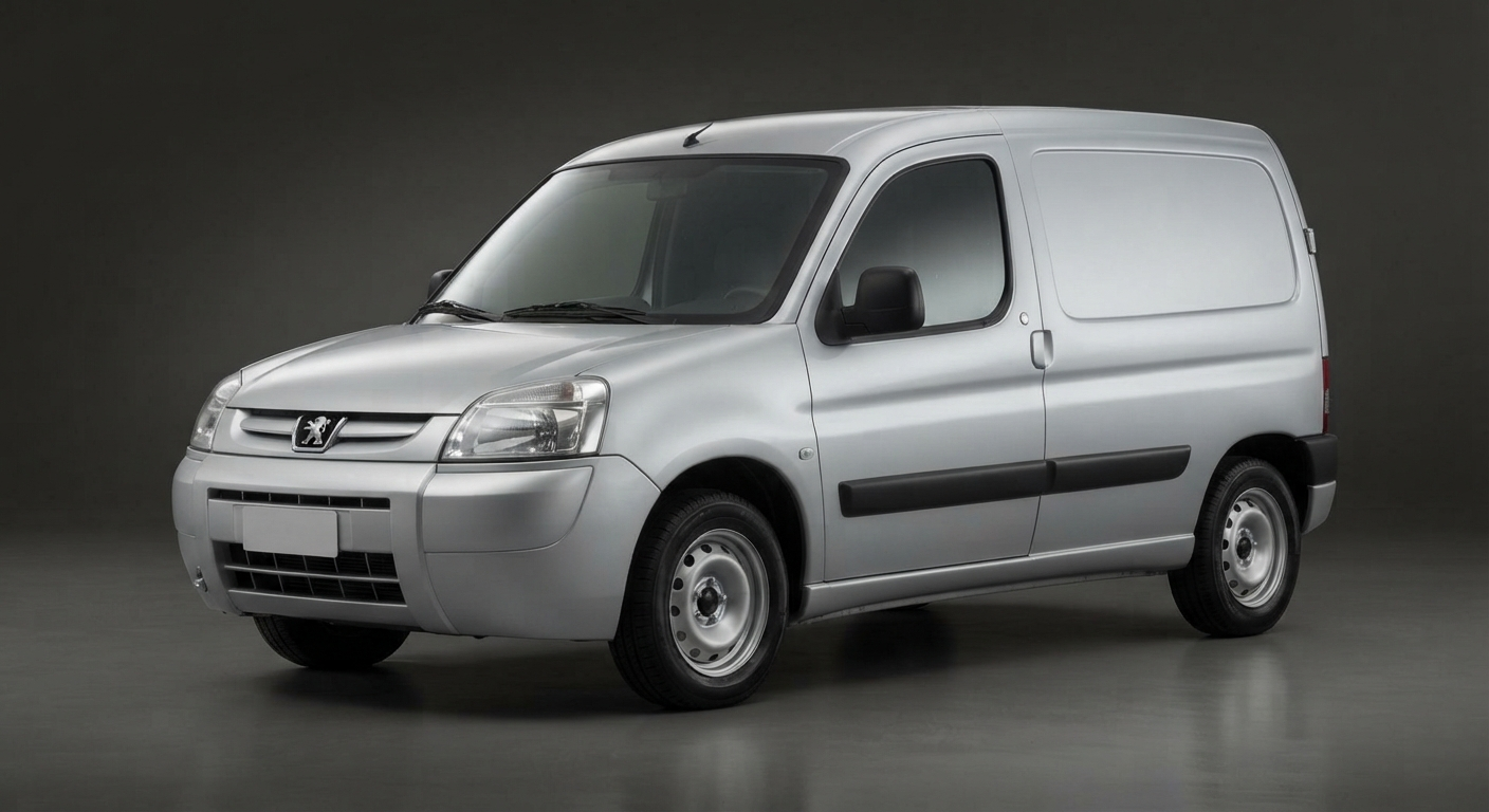 Peugeot Partner 2013 gris plata con GNC
